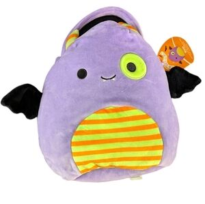 NWT Squishmallow Blaze Halloween Treat Pail